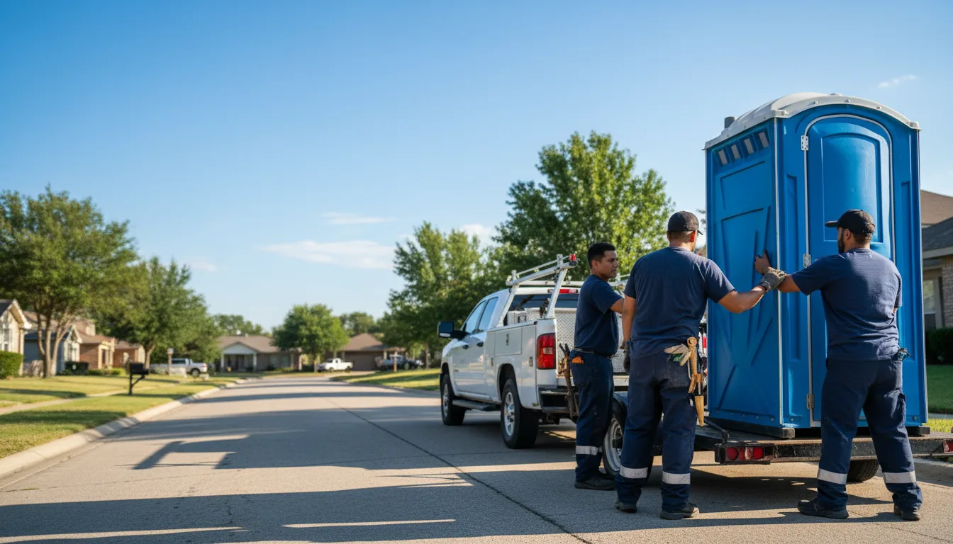Portable Toilet Rental in Kampsville, IL near me